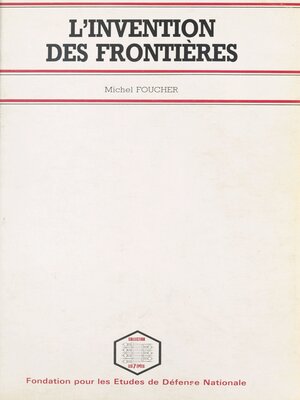 cover image of L'Invention des frontières